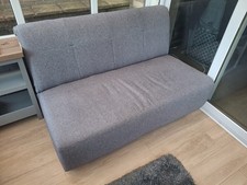 John Lewis Large Grey Block Sofa Bed Saga Collection Only