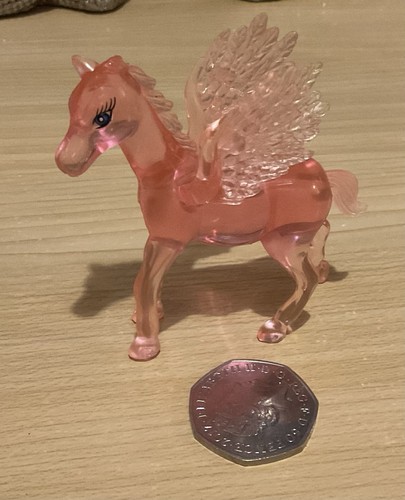 Pink translucent horse pony - pink,
