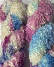 Job lot knitting yarn wool 2-pack MERINO MOHAIR ANGORA Loop Boucle Poodle KL1673