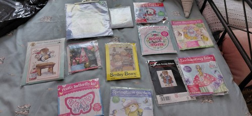 Cross stitch kit bundle - cross,