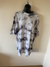 Playboy Missguided Tie Dye Oversized T Shirt/dress Size S