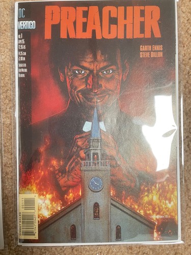 Preacher comic issue and 3 - comic,