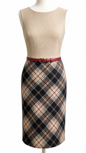 Laura ashley beige tartan - ashley,