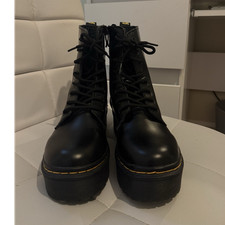 Martens black leather - martens,