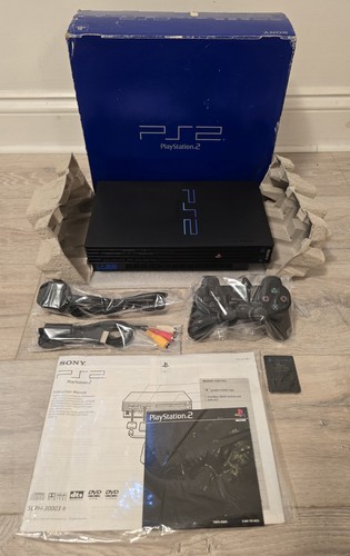 Boxed sony playstation fat - sony, 2