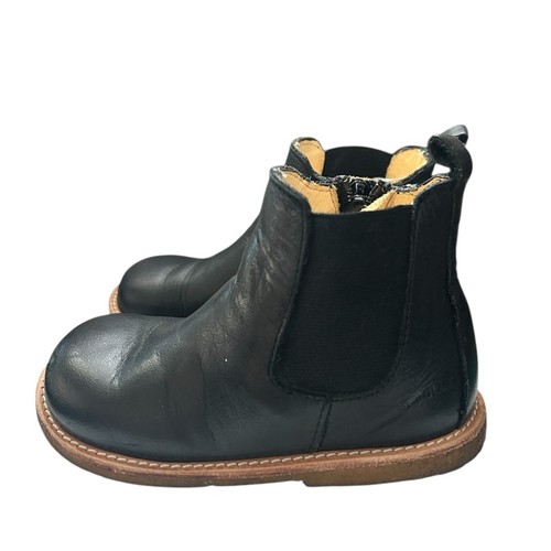 Angulus black chelsea boots - angulus,