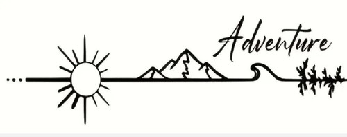 Adventure stickers - adventure,