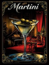 Martini Bar cocktail Metal