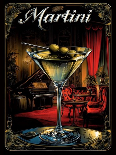 Martini bar cocktail - bar, metal
