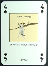 1 x playing card Magnificent