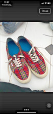 Vans Ladies Tartan Creeps UK 9