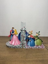 Disney Princess Sleeping Beauty Book Ends Prince Fairy Godmothers Figure -DAMAGE