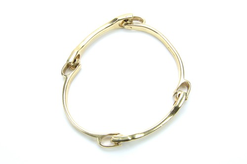 9ct solid yellow - gold, four