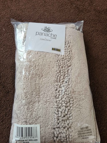 Sparkly bath mat and pedestal - sparkly,