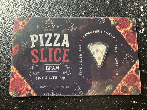 Bloom mint pizza slice gram - mint,