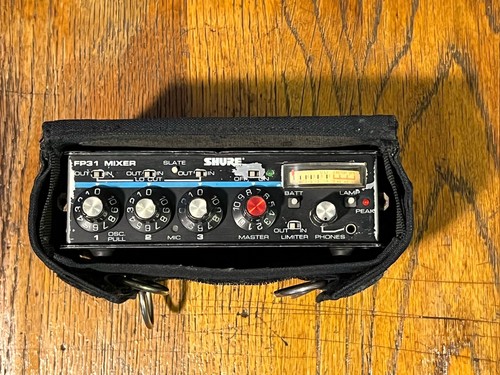 Vintage shure fp31 mixer - shure,