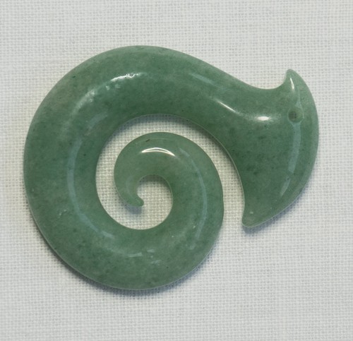 Beautiful jade green swirl - beautiful,