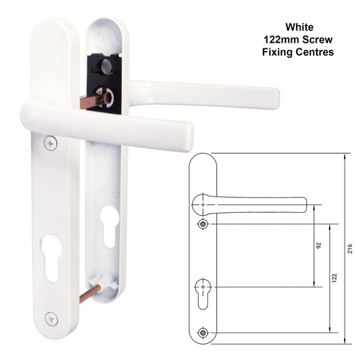 Upvc door handle pioneer - upvc, plus