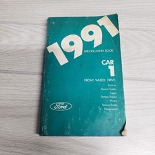 1991 Ford Car Specification