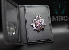 SIA Security Style Wallet & Metal Badge