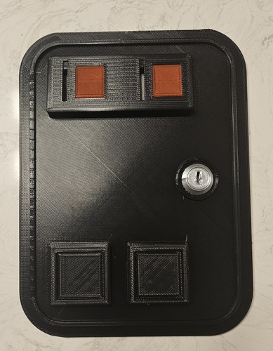 Faux arcade coin door for - arcade,