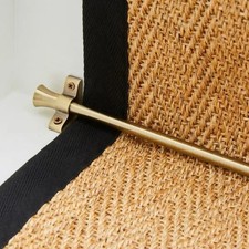 13 x Antique Brass Stair Rods