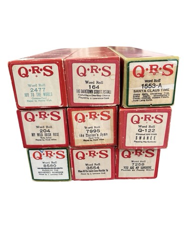 Vintage qrs player piano - vintage,