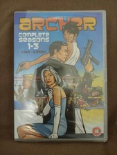 Archer - Seasons 1-3 - DVD UK