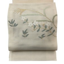 Nagoya Obi Summer Silk Matsuba