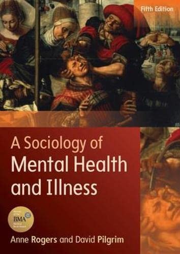 Sociology mental health - sociology,