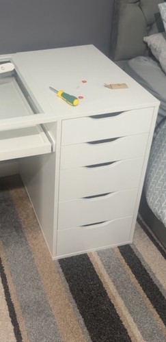 Ikea alexa drawers white - ikea,
