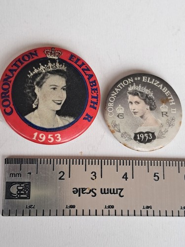 Vintage badges pin - enamel,
