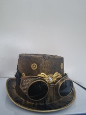 Steampunk Hat With Goggles