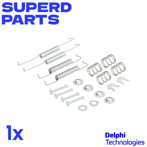 Brake shoe fitting set - brake,