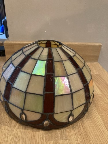 Vintage tiffany style lamp - vintage,
