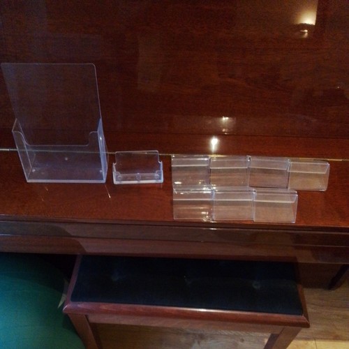 Used joblot leaflet - leaflet, holder