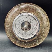 Barometer Serpentine Stone Case SHORTLAND SMITH INSTRUMENTS Weather Predicator
