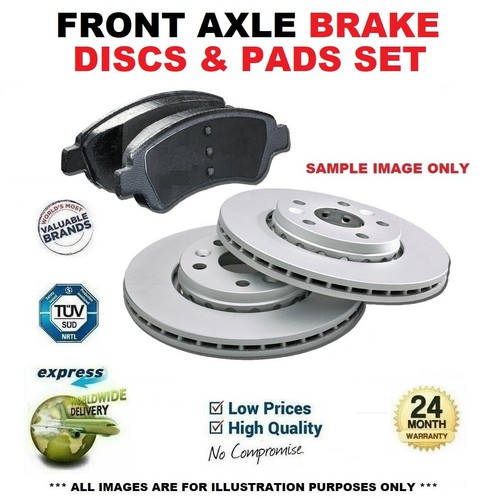 Front axle brake - discs, pads