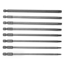 Magnetic Torx Screwdriver Bit 150mm Long T8/T10/T15/T20/T25/T27/T30/T40 Supplies