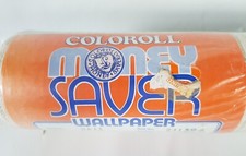 1 x Coloroll wallpaper vintage retro made in England  VW camper stripe pattern 