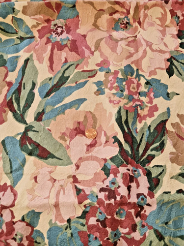 Yards vintage floral - floral, woven
