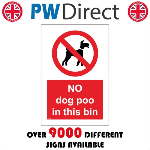Sign dog poo - dog,