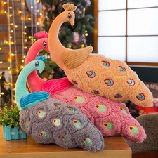 Peacock Decorative Pillow Bird