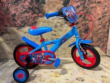Huffy 12" Spiderman Blue Kids