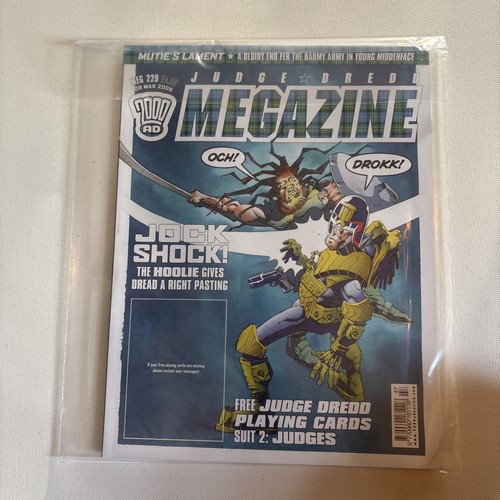 Retro rare 2000ad judge dredd - retro,