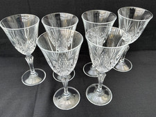Set with 6 Vintage Cristal de