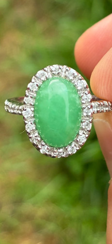 Sterling silver 925 jadeite - sterling,