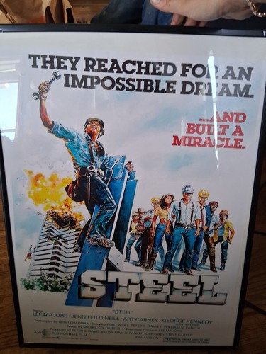 Steel 1979 quad - steel, poster