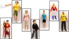 Mattel Barbie Ken Dolls & Other Male Fashion Dolls Various Options Available
