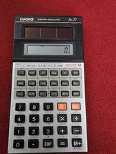 Vintage C1990 Fx-77 Casio